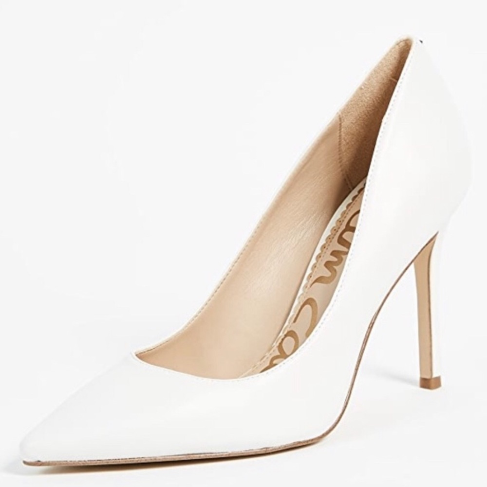 Sam Edelman Hazel White Pumps